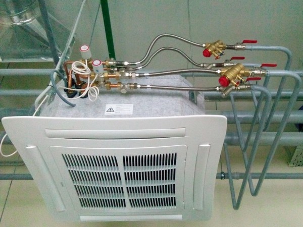 Монтаж и установка фанкойлов